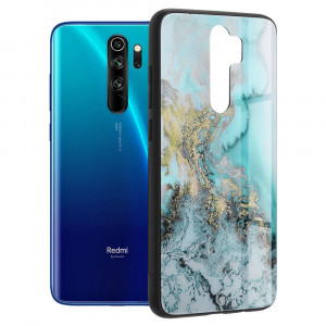 Husa telefon Xiaomi Redmi Note 8 Pro - Techsuit Glaze Series - Blue Ocean - Img 1