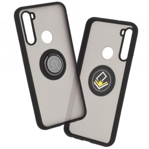 Husa telefon Xiaomi Redmi Note 8T - Techsuit Glinth - Black - Img 1