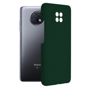 Husa telefon Xiaomi Redmi Note 9T 5G - Techsuit Soft Edge Silicone - Dark Green - Img 1