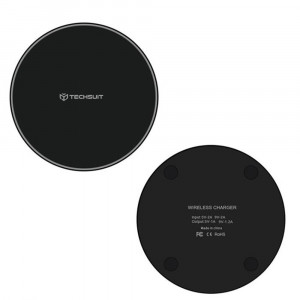Incarcator Wireless 10W - Techsuit Premium (CHWR002) - Black - Img 3