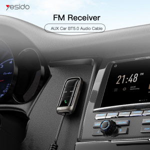 Modulator FM Bluetooth, card TF - Yesido receiver (YAU32) - Black - Img 4