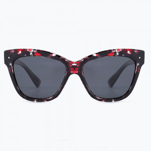 Ochelari de Soare - Techsuit Polarised PC (OD8155-C4) - Flowers / Black - Img 2