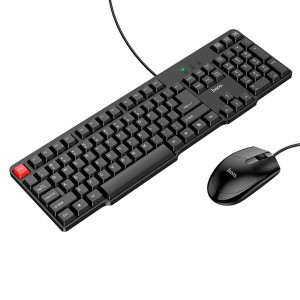 Set Tastatura cu Mouse, 1200 DPI - Hoco (GM16) - Black - Img 1