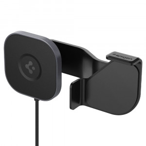 Suport Auto Display Tesla Model Y/3/X/S - Spigen OneTap (ITT90W) - Black - Img 3