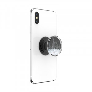 Suport pentru telefon - Popsockets PopGrip - Tidepool Snowglobe Cityscape - Img 2