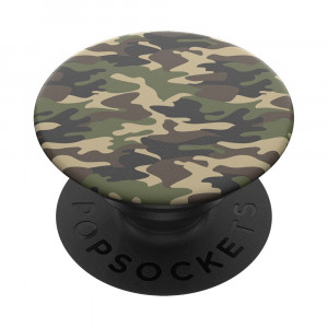 Suport pentru telefon - Popsockets PopGrip - Woodland Camo - Img 1