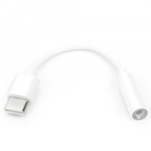 Adaptor Type-C la Jack - Huawei (CM20) - White (Bulk Packing) - Img 1