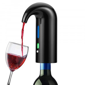 Aerator si Dozator pentru Vin - Techsuit (EA01) - Black - Img 2
