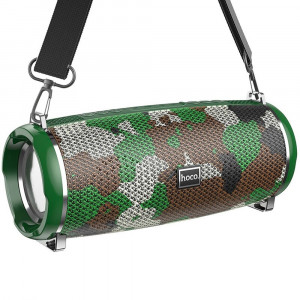 Boxa Portabila Bluetooth 5.0, 2x5W - Hoco Xpress (HC2) - Camouflage Green - Img 2