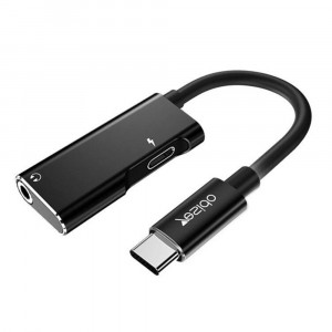 Cablu Adaptor Audio Type-C la Jack, Type-C - Yesido (YAU22) - Black - Img 1