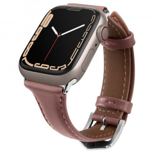 Curea pentru Apple Watch 1/2/3/4/5/6/7/8/SE/SE 2 (38/40/41mm) - Spigen Cyrill Kajuk - Rose - Img 4