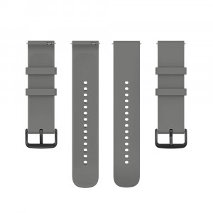 Curea pentru Samsung Galaxy Watch (46mm) / Gear S3, Huawei Watch GT / GT 2 / GT 2e / GT 2 Pro / GT 3 (46 mm) - Techsuit Watchband 22mm (W001) - Gray - Img 3
