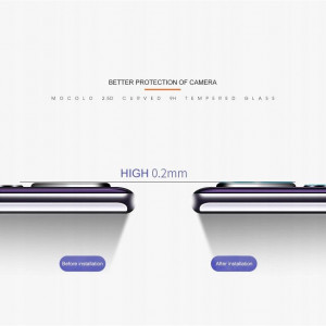 Folie Camera pentru Huawei P20 / P20 Pro - Mocolo Full Clear Camera Glass - Clear - Img 3