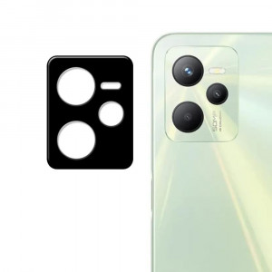 Folie Camera pentru Realme C35 / Narzo 50A Prime - Techsuit Full Camera Glass - Black - Img 3