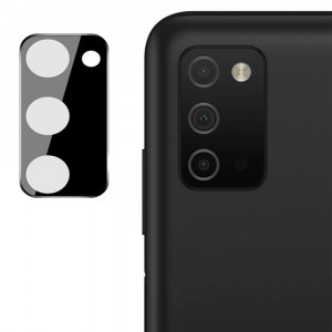 Folie Camera pentru Samsung Galaxy A02s / A03s - Mocolo Silk HD PRO Camera Glass - Black - Img 1
