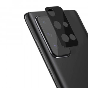 Folie Camera pentru Samsung Galaxy A51 4G - Mocolo Silk HD PRO Camera Glass - Black - Img 1