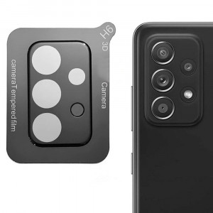 Folie Camera pentru Samsung Galaxy A52 4G / A52 5G / A52s 5G - Techsuit Full Camera Glass - Black - Img 1