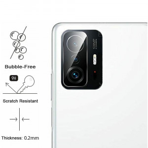 Folie Camera pentru Xiaomi 11T / 11T Pro - Mocolo Full Clear Camera Glass - Clear - Img 2