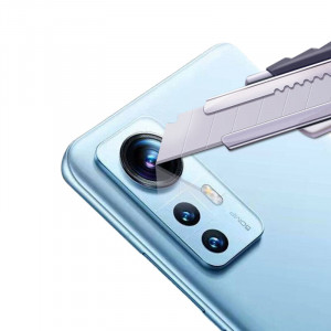 Folie Camera pentru Xiaomi 12 / 12X - Mocolo Full Clear Camera Glass - Clear - Img 3