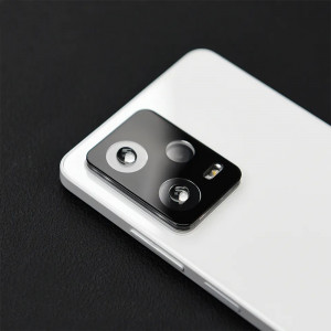 Folie Camera pentru Xiaomi Redmi Note 12 5G / Poco X5 - Techsuit Full Camera Glass - Black - Img 4