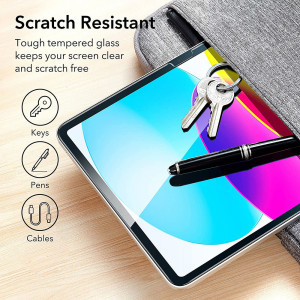Folie pentru iPad 10 (2022) 10.9 - ESR Tempered Glass 9H - Clear - Img 4