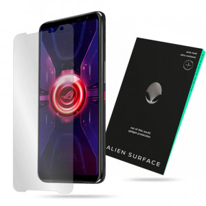 Folie protectie telefon Asus ROG Phone 3 Strix / Rog Phone 3 ZS661KS - Alien Surface Screen Case Friendly - Transparent - Img 1