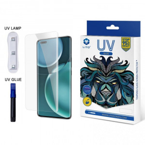 Folie protectie telefon Honor Magic4 Pro - Lito 3D UV Glass - Transparent - Img 1