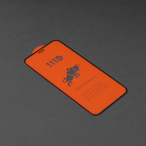 Folie protectie telefon iPhone 12 mini - Techsuit 111D Full Cover / Full Glue Glass - Black - Img 2