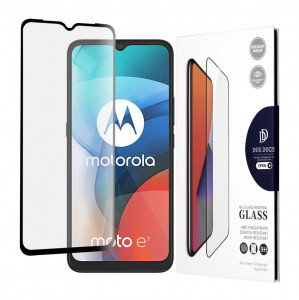 Folie protectie telefon Motorola Moto E7 - Dux Ducis Tempered Glass - Black - Img 1