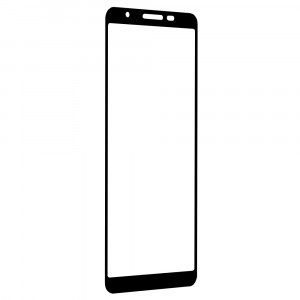 Folie protectie telefon Samsung Galaxy A01 Core / M01 Core - Techsuit 111D Full Cover / Full Glue Glass - Black - Img 4