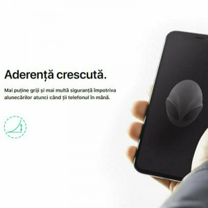 Folie protectie telefon Samsung Galaxy Note 20 Ultra 4G / Note 20 Ultra 5G - Alien Surface Screen Case Friendly - Transparent - Img 4