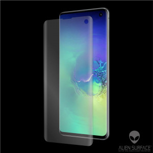 Folie protectie telefon Samsung Galaxy S10 - Alien Surface Screen Case Friendly - Transparent - Img 3