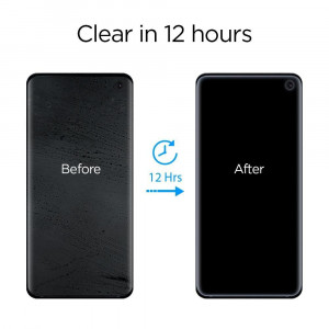 Folie protectie telefon Samsung Galaxy S10 Plus (set 2) - Spigen Neo Flex - Clear - Img 4