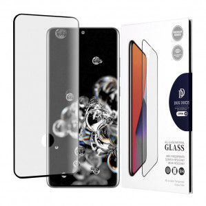 Folie protectie telefon Samsung Galaxy S20 Ultra 4G/5G - Dux Ducis Tempered Glass - Black - Img 1