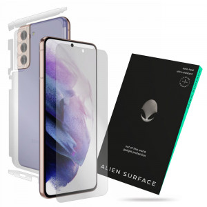 Folie protectie telefon Samsung Galaxy S21 5G - Alien Surface Screen+Edges+Back - Transparent - Img 1