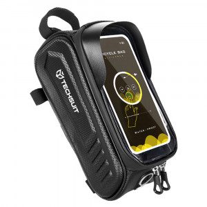 Geanta pentru Bicicleta Rezistenta la Apa - Techsuit (BSB1) - Black - Img 2