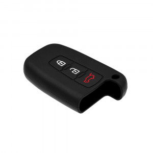 Husa pentru cheie Hyundai Sonata, i30, i45 - Techsuit Car Key Case (1007.03) - Black - Img 3