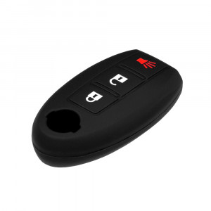 Husa pentru cheie Nissan Qashqai, Juke, Pathfinder, X-Trail - Techsuit Car Key Case (1016.01) - Black - Img 4