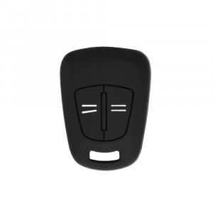 Husa pentru cheie Opel/Vauxhal Corsa D, Insignia A - Techsuit Car Key Case (1005.04) - Black - Img 1