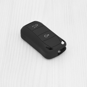 Husa pentru cheie Porsche Cayenne, Macan, Panamera, Cayman - Techsuit Car Key Case (1029.02) - Black - Img 3