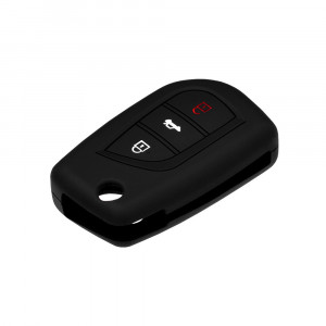 Husa pentru cheie Toyota Auris, Avensis, Corolla, Yaris - Techsuit Car Key Case (1015.01) - Black - Img 4