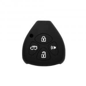 Husa pentru cheie Toyota Matrix, Venza, Avalon - Techsuit Car Key Case (3006.03) - Black - Img 1