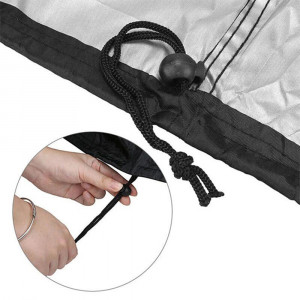 Husa pentru Gratar S, 80 x 66 x 100cm - Techsuit - Black - Img 3