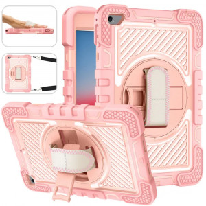 Husa pentru iPad Mini 4 / 5 (2015 / 2019) - Techsuit StripeShell 360 - Pink - Img 1