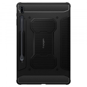 Husa pentru Samsung Galaxy Tab S7 FE 12.4 inch T730/T736 - Spigen Rugged Armor Pro - Black - Img 4