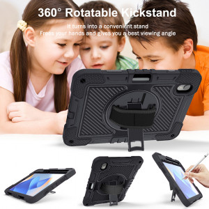 Husa tableta Huawei MatePad 11 2023 - Techsuit StripeShell 360 - Black - Img 4