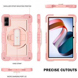 Husa tableta Xiaomi Redmi Pad - Techsuit StripeShell 360 - Pink - Img 2