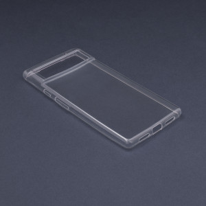 Husa telefon Google Pixel 6 - Techsuit Clear Silicone - Transparenta - Img 2