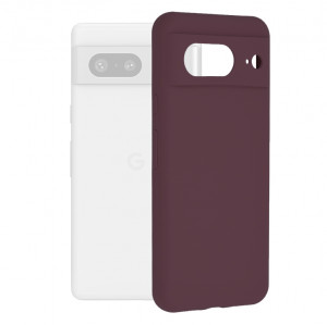 Husa telefon Google Pixel 8 - Techsuit Soft Edge Silicone - Plum Violet - Img 1