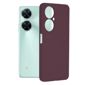 Husa telefon Huawei nova 11i - Techsuit Soft Edge Silicone - Plum Violet - Img 1